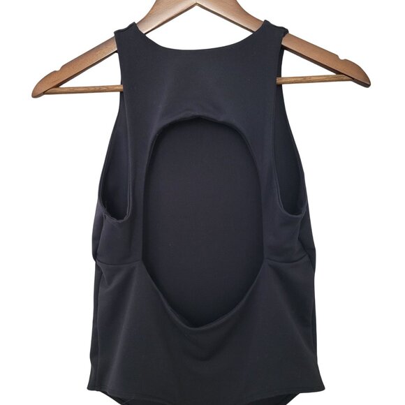 Abercrombie & Fitch Soft A&F Collection Sleeveless Open Back Bodysuit Womens Siz - Picture 4 of 7